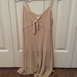 Small beige sundress